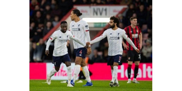 Liverpool's eerste nederlaag van het seizoen